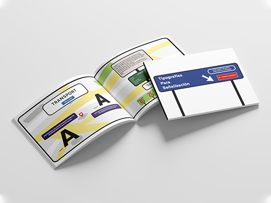 Catálogo tipográfico | Tipografías en señalización